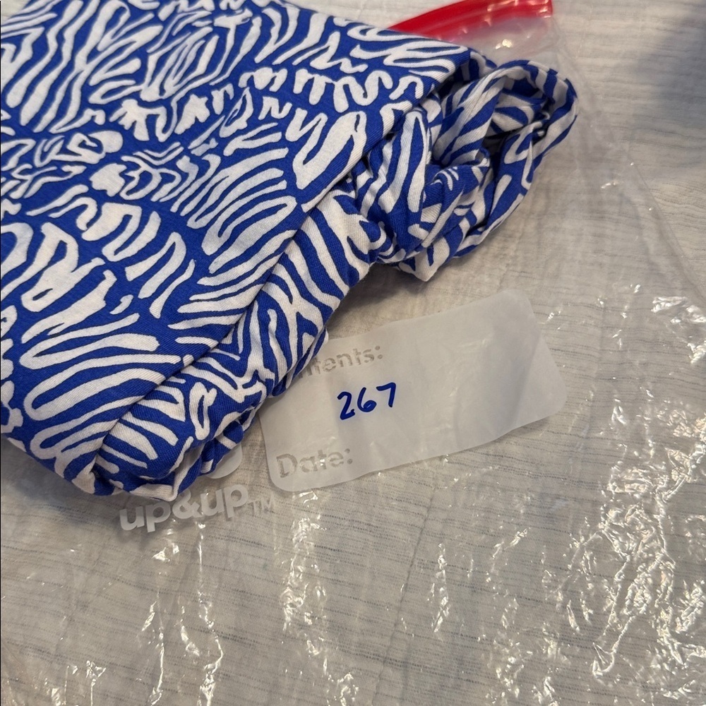 Lilly Pulitzer Rosen T-Shirt Dress Martinique Blue Zee Bebe Small Cotton - Picture 8 of 8